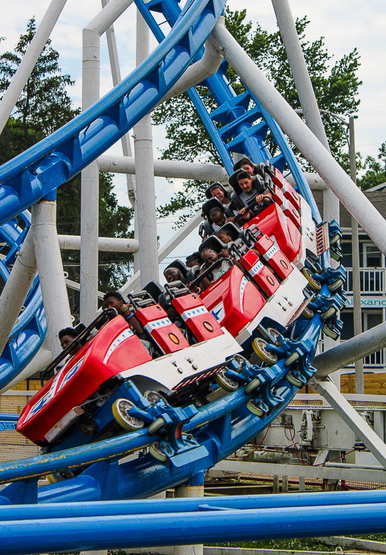 The All American Triple Loop at Indiana Beach, Monticello Indiana