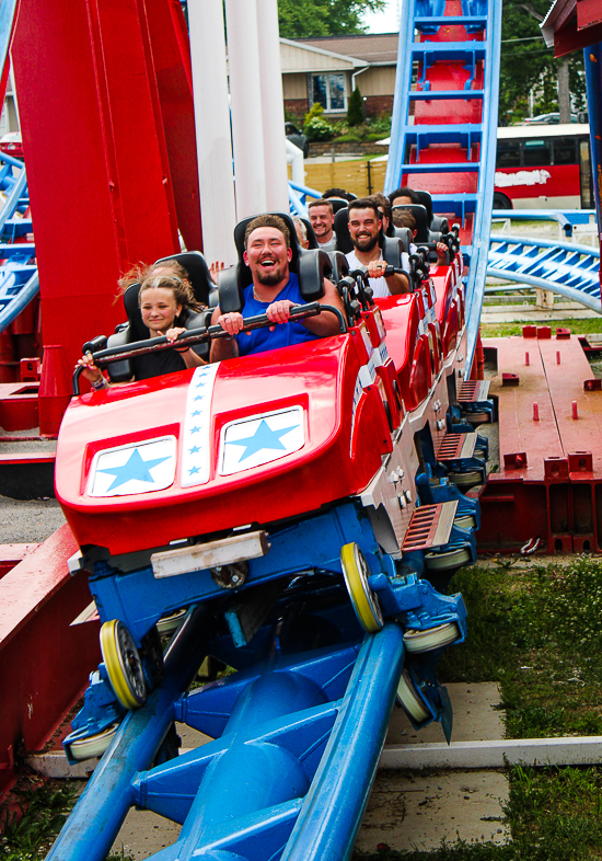 The All American Triple Loop at Indiana Beach, Monticello Indiana