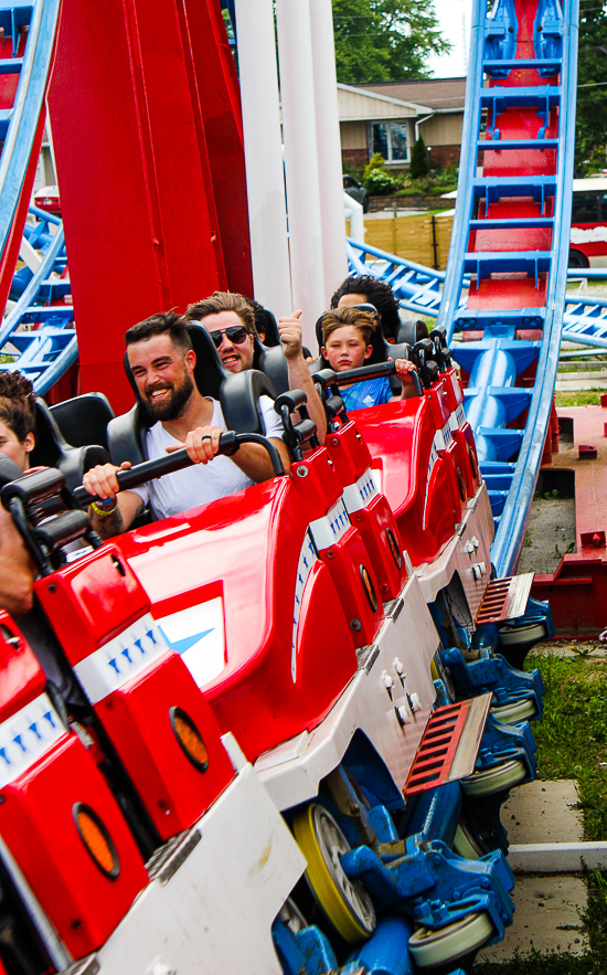 The All American Triple Loop at Indiana Beach, Monticello Indiana