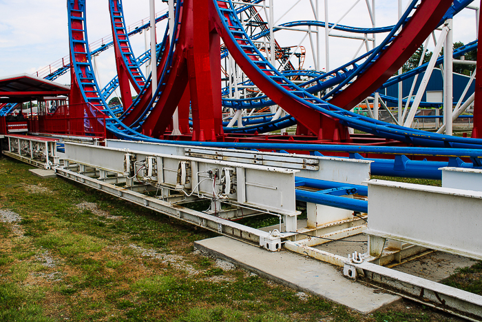 The All American Triple Loop at Indiana Beach, Monticello Indiana