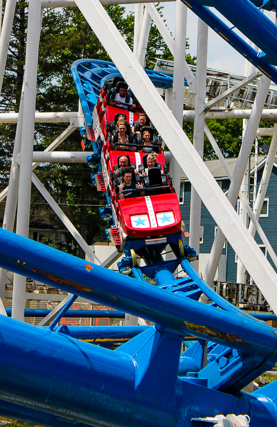 The All American Triple Loop at Indiana Beach, Monticello Indiana