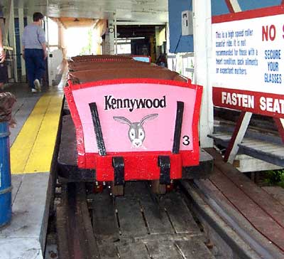 The Jack Rabbit Rollercoaster At Kennywood Park, West Mifflin Pennsylvania