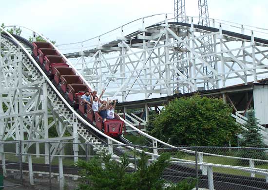 The Jack Rabbit Rollercoaster At Kennywood Park, West Mifflin Pennsylvania