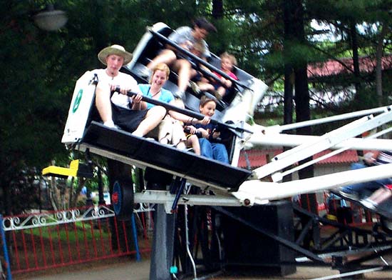 The Kangaroo Ride at Kennywood Park, West Mifflin Pennsylvania