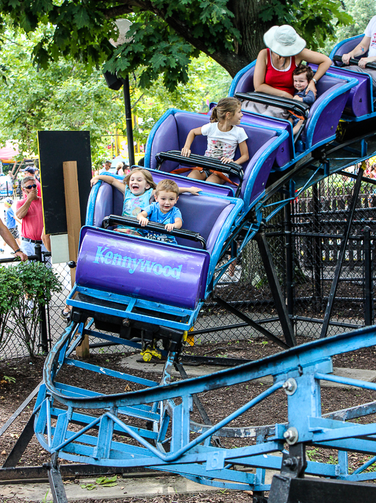 The Lil Phantom Roller Coaster at Kennywood Park, West Mifflin, PA