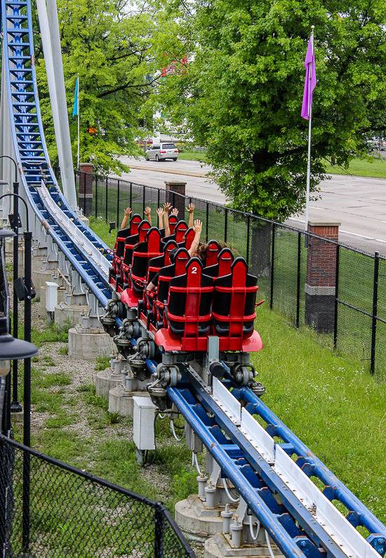 The Sky Rocket Roller Coaster at Kennywood Park, West Mifflin, PA