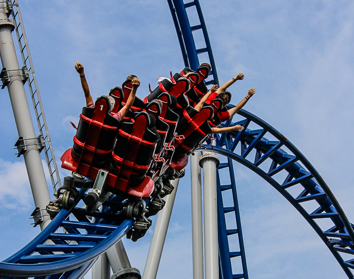 The Sky Rocket Roller Coaster at Kennywood Park, West Mifflin, PA