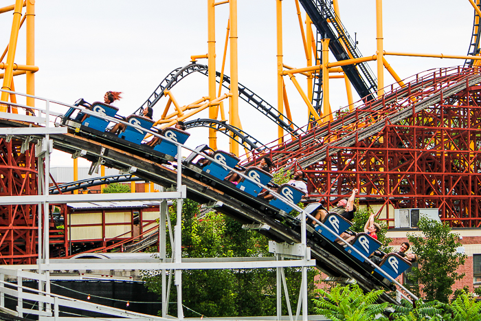 The Jack Rabbitr roller coaster at Kennywood Park, West Mifflin, PA