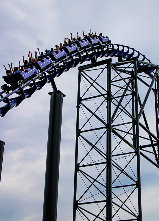 The Phantom's Revenge roller coaster at Kennywood Park, West Mifflin, PA