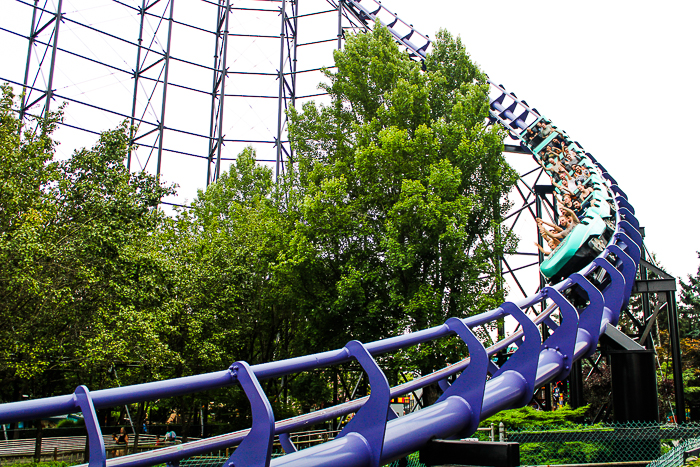 The Phantom's Revenge roller coaster at Kennywood Park, West Mifflin, PA