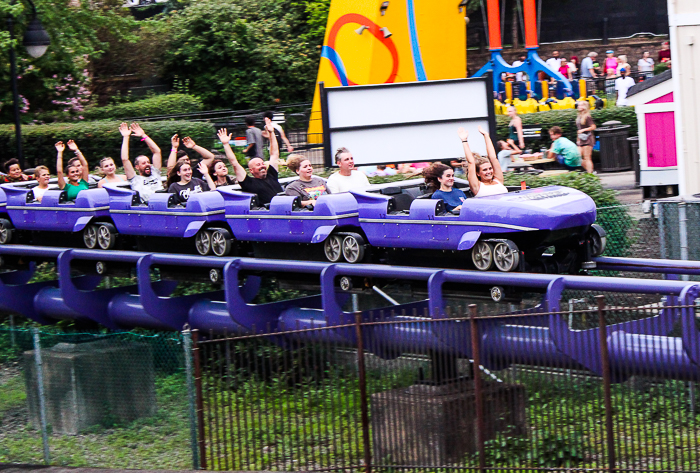 The Phantom's Revenge roller coaster at Kennywood Park, West Mifflin, PA