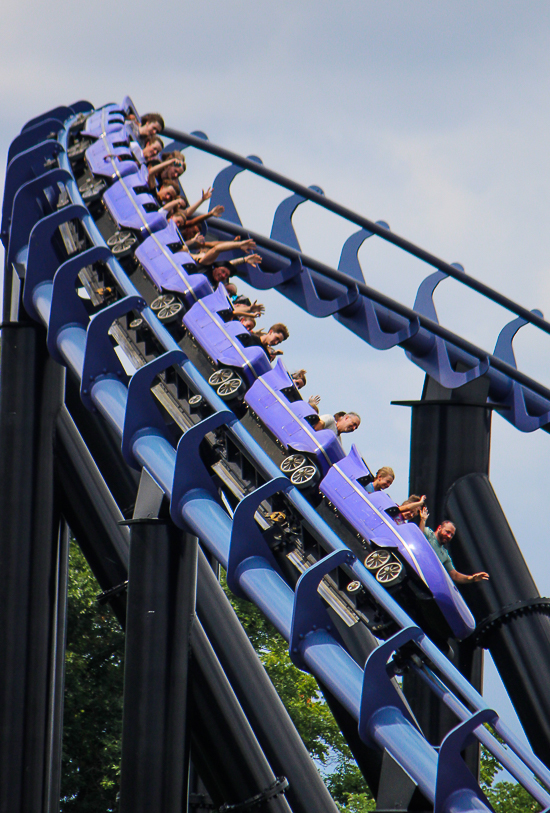 The Phantom's Revenge roller coaster at Kennywood Park, West Mifflin, PA