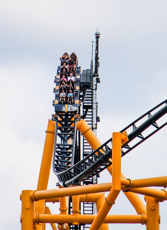 The Steel Curtaiin roller coaster at Kennywood Park, West Mifflin, PA