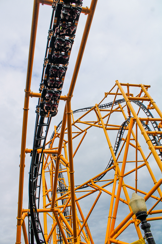 The Steel Curtaiin roller coaster at Kennywood Park, West Mifflin, PA