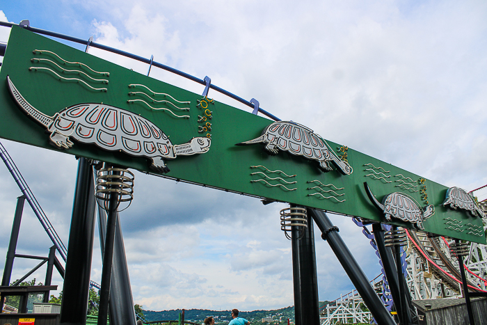 The Turtle ride at Kennywood Park, West Mifflin, PA