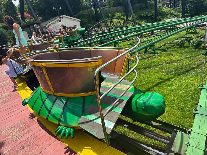 The Turtle ride at Kennywood Park, West Mifflin, PA