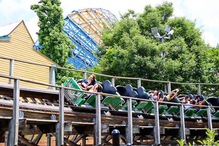 Wilderness Run at Kentucky Kingdom Theme Park, Louisville, Kentucky