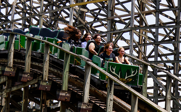 Wilderness Run at Kentucky Kingdom Theme Park, Louisville, Kentucky