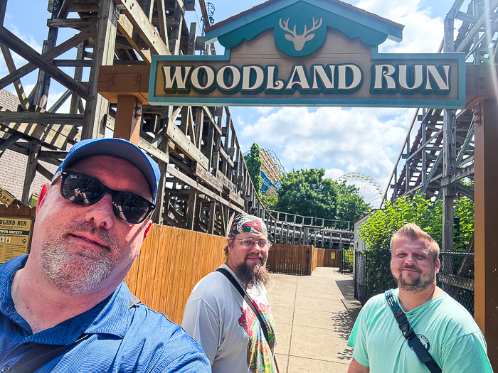 Wilderness Run at Kentucky Kingdom Theme Park, Louisville, Kentucky