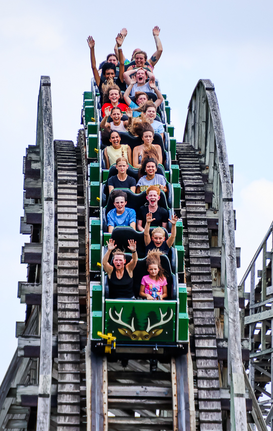 Wilderness Run at Kentucky Kingdom Theme Park, Louisville, Kentucky