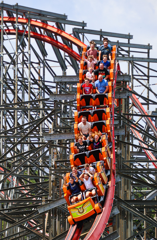 Wind Chaser at Kentucky Kingdom Theme Park, Louisville, Kentucky