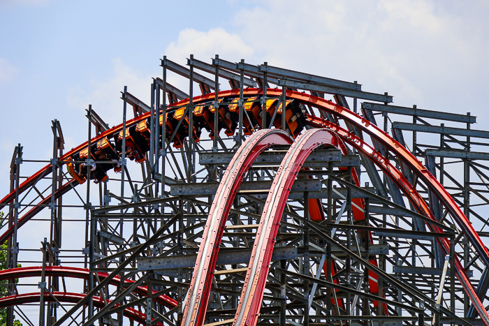 Wind Chaser at Kentucky Kingdom Theme Park, Louisville, Kentucky