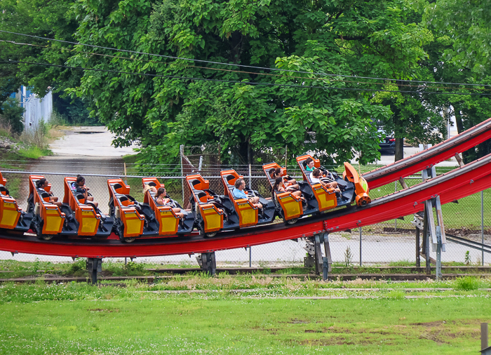 Wind Chaser at Kentucky Kingdom Theme Park, Louisville, Kentucky