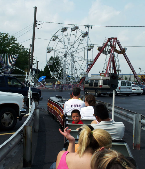 The Minature Railway at Kiddieland, Melrose Park, Illinois