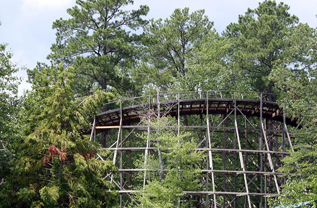 The Grizzly Roller coaster at Kings Dominion, Doswell, Virginia