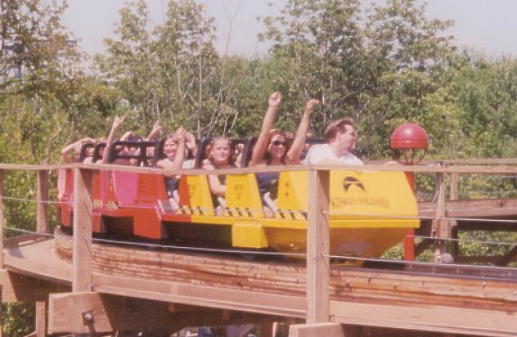 The Son of Beast Roller Coaster at Paramount's Kings Island, Kings Mills, Ohio