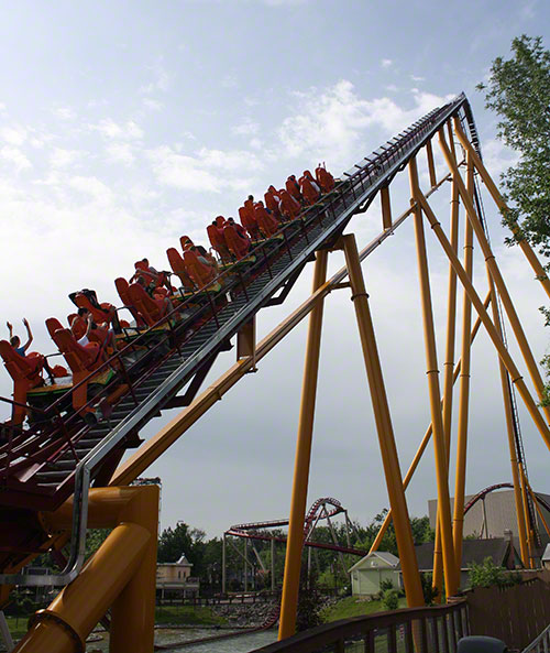 The Diamondback Roller Coaster at Kings Island, Kings Mills, Ohio