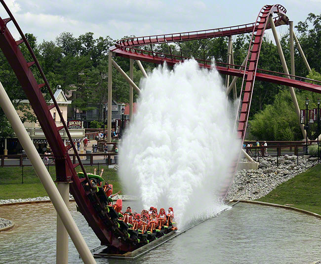 The Diamondback Roller Coaster at Kings Island, Kings Mills, Ohio