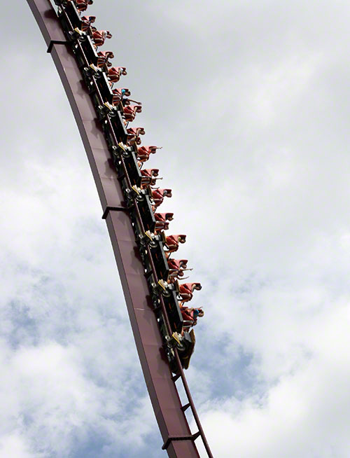 The Diamondback Roller Coaster at Kings Island, Kings Mills, Ohio
