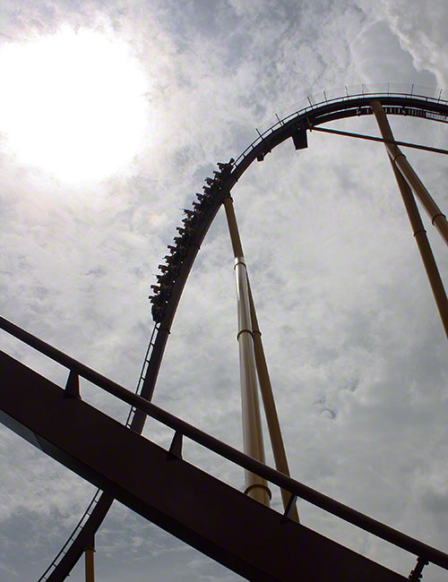 The Diamondback Roller Coaster at Kings Island, Kings Mills, Ohio