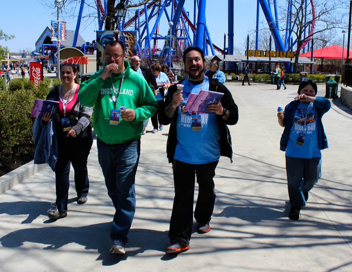 The Banshee Inverted Roller Coaster at Kings Island, Kings island, Ohio