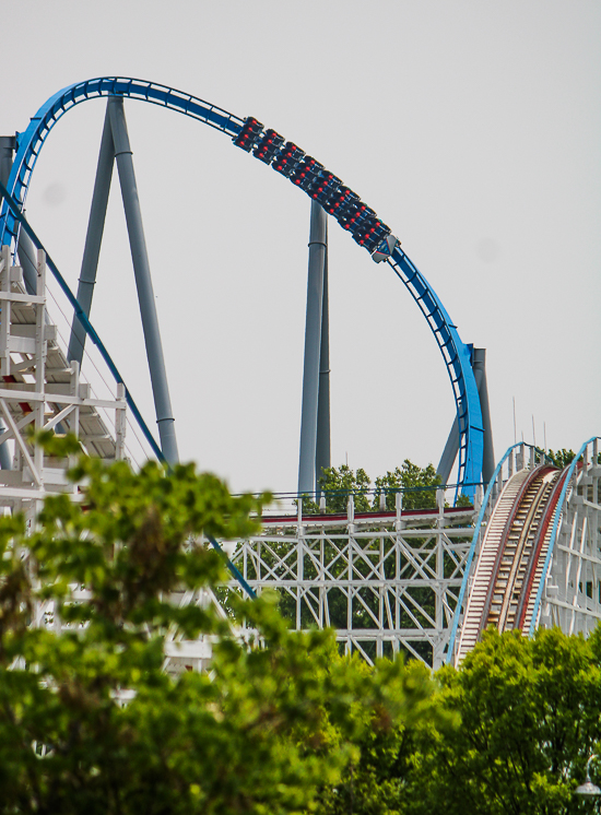 The Orion Roller Coaster at Kings Island, Kings island, Ohio