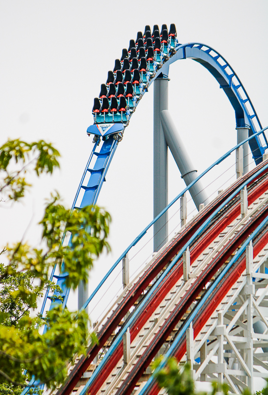 The Orion Roller Coaster at Kings Island, Kings island, Ohio