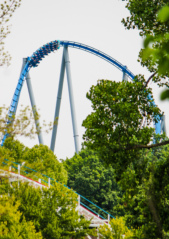 The Orion Roller Coaster at Kings Island, Kings island, Ohio