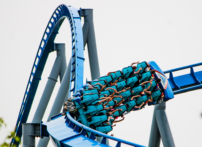The Orion Roller Coaster at Kings Island, Kings island, Ohio