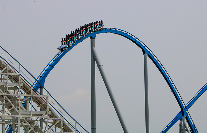The Orion Rollercoaster at Kings Island, Kings island, Ohio