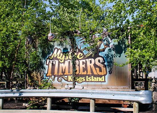 The Mystic Timbers rollercoaster at Kings Island, Kings island, Ohio