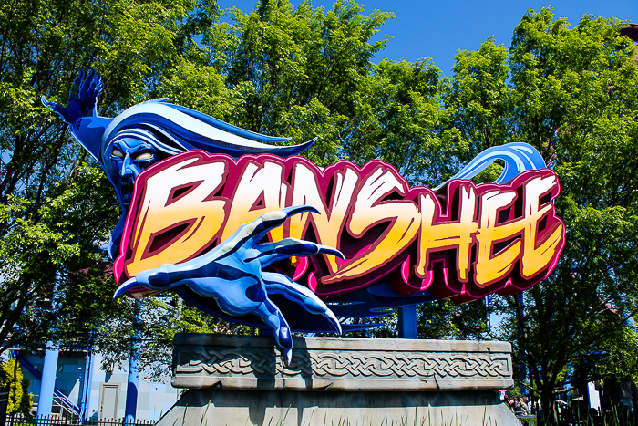 The Banshee rollerocaster at Kings Island, Kings island, Ohio