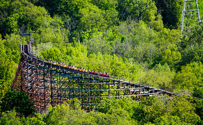 The Beast Rollercoaster at Kings Island, Kings island, Ohio