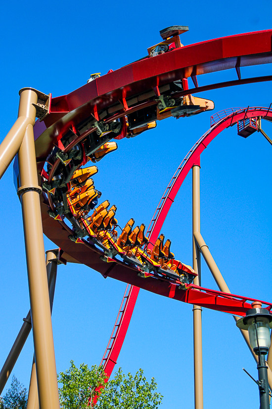 The Diamondback Roller Coaster at Kings Island, Kings island, Ohio
