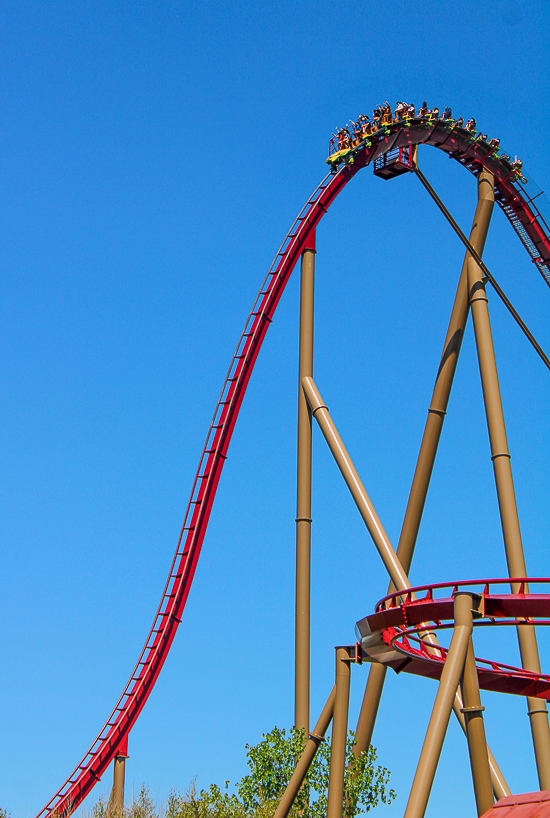 TheDiamondback rollercoaster at Kings Island, Kings island, Ohio
