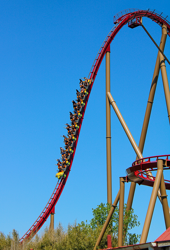 The Diamondback Roller Coaster at Kings Island, Kings island, Ohio