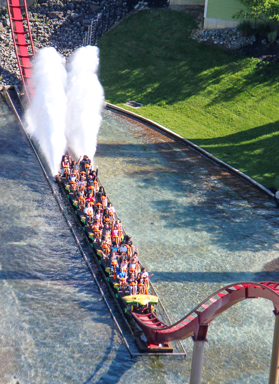 The Diamondback rollercoaster at Kings Island, Kings island, Ohio