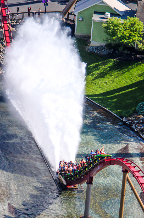 TheDiamondback rollercoaster at Kings Island, Kings island, Ohio