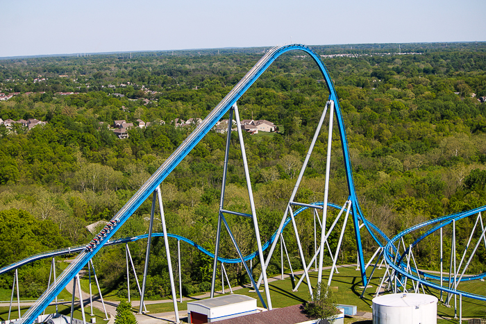 The Orion Rollercoaster at Kings Island, Kings island, Ohio