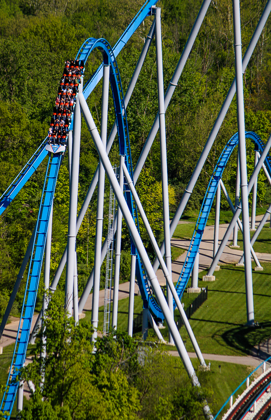 The Orion Rollercoaster at Kings Island, Kings island, Ohio